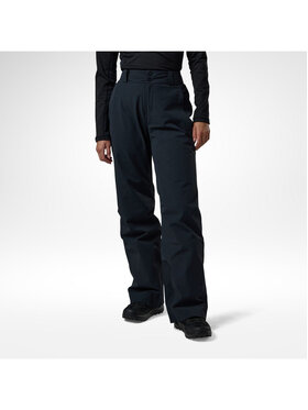 Rossignol Rossignol Spodnie narciarskie W 4Ws Blackside Insulated Pant Czarny Regular Fit