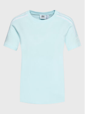 adidas adidas T-Shirt adicolor Classics HN5902 Μπλε Regular Fit