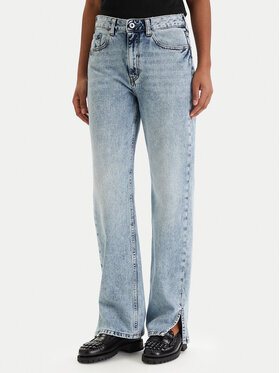Karl Lagerfeld Jeans Karl Lagerfeld Jeans Blugi B1W10070 Albastru Straight Fit
