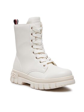 Tommy Hilfiger Tommy Hilfiger Kozaki T3A5-33057-1355101 S Beżowy