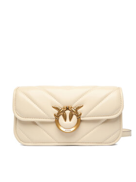 PINKO PINKO Borsetta Love Box Baguette Al 25-26 PLTT 105083 A2W2 Écru