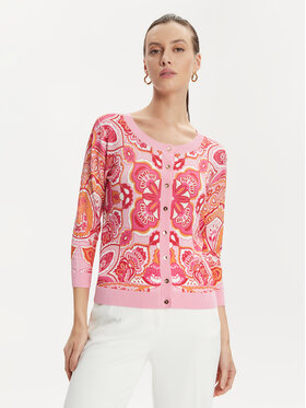 Luisa Spagnoli Luisa Spagnoli Ζακέτα Crostone 58242 Ροζ Regular Fit
