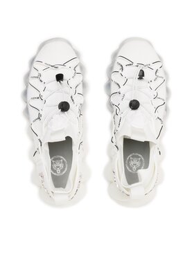 Plein Sport Tenisice The Bubble Gen.X.02 Tiger SACS USC0432 STE003N Bijela