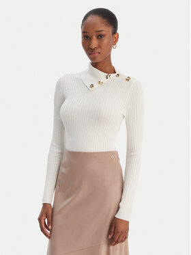 Guess Guess Pullover W6RR07 Z2YK2 Écru Regular Fit