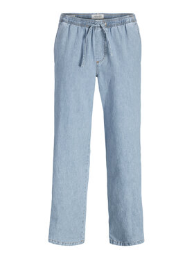 Jack&Jones Jack&Jones Kalhoty z materiálu Bill 12270255 Modrá Relaxed Fit