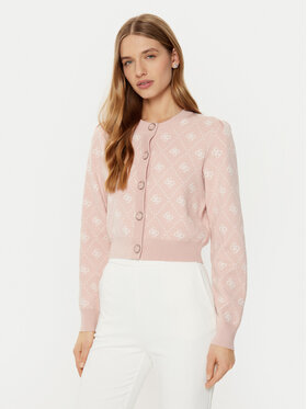Guess Guess Кардиган W4BR0D Z3JD2 Рожевий Regular Fit