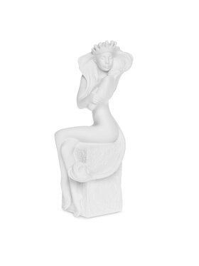 Lamart Lamart Figurka Znak Zodiaku- Lew - Christel Marott Biały