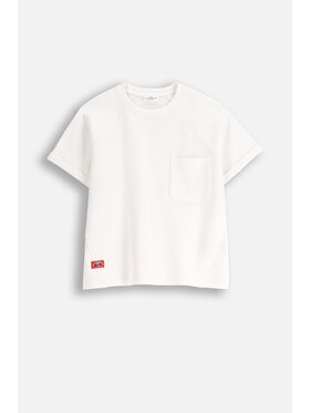 Coccodrillo Coccodrillo T-Shirt ZC5143203AGJ-003 Écru Regular Fit
