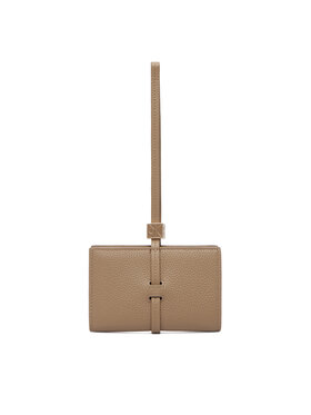 Calvin Klein Calvin Klein Denarnica Emblem Hw Pebble Wallet On Strap LV04F1130G Bež