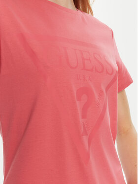 Guess T-shirt Adele V2YI07 K8HM0 Ružičasta Regular Fit