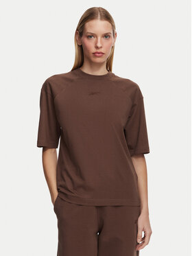 Reebok Reebok T-Shirt Reebok X Ewa Chodakowska Mila RK25977CCW Khakifarben Regular Fit