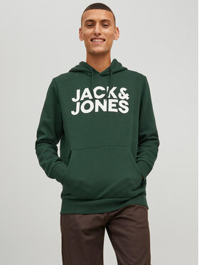 Jack&Jones Jack&Jones Μπλούζα Corp Logo 12152840 Πράσινο Regular Fit