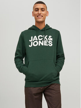Jack&Jones Jack&Jones Sweatshirt Corp Logo 12152840 Grün Regular Fit
