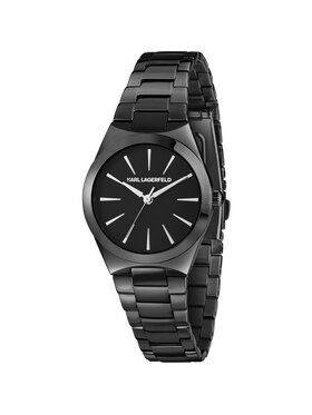 KARL LAGERFELD KARL LAGERFELD Zegarek R0553105508 Czarny