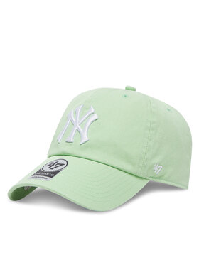47 Brand 47 Brand Czapka z daszkiem MLB New York Yankees '47 CLEAN UP B-RGW17GWS Zielony
