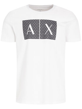 Armani Exchange Armani Exchange T-Shirt 8NZTCK Z8H4Z 1100 Weiß Slim Fit