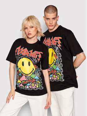 Market Market T-särk Unisex SMILEY Iron 399001064 Must Relaxed Fit