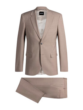 BOSS BOSS Abito completo 50534889 Bianco Slim Fit