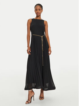 ViCOLO ViCOLO Rochie de seară TS0395 Negru Regular Fit