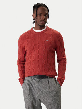Gant Gant Sweter 8050213 Czerwony Regular Fit