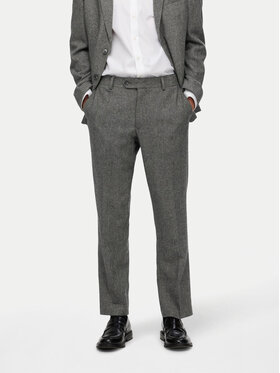 Selected Homme Selected Homme Spodnie materiałowe 16094333 Szary Slim Fit