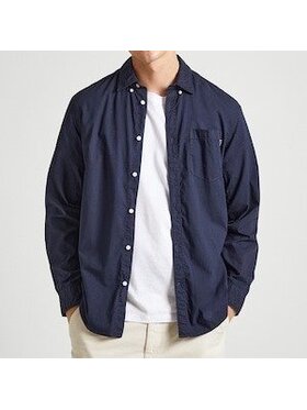 Pepe Jeans Pepe Jeans Koszula PM308270 594 Granatowy Regular Fit