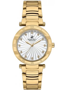 Beverly Hills Polo Club Beverly Hills Polo Club Zegarek BP3565C.120 Złoty