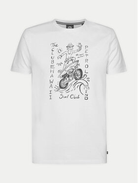 Petrol Industries Petrol Industries T-Shirt M-1040-TSR693 Λευκό Regular Fit