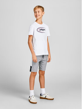 Jack&Jones Junior Sportske Kratke Hlače 12200266 Siva Slim Fit