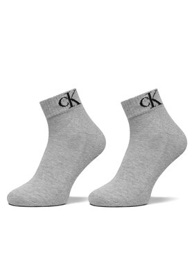 Calvin Klein Jeans Calvin Klein Jeans Vyriškų trumpų kojinių komplektas (2 poros) 701228805 Pilka