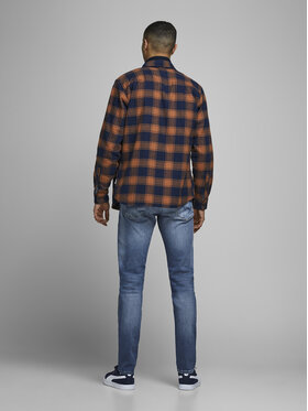 Jack&Jones Jeans Hlače Glenn 12148275 Modra Slim Fit