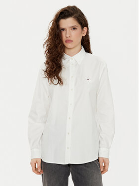 Tommy Jeans Tommy Jeans Camicia DW0DW19890 Bianco Regular Fit