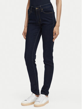 Guess Jeans Guess Jeans Дънки W5YA92 D7041 Тъмносин Skinny Fit