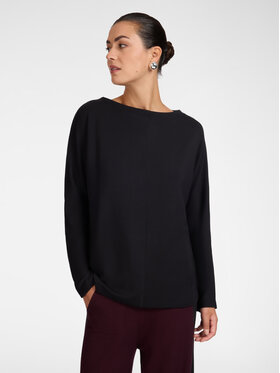 Elena Mirò Elena Mirò Bluza G806Z000675N033 Czarny Regular Fit