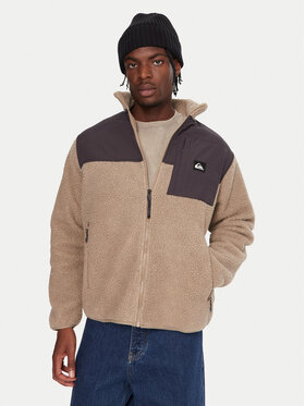 Quiksilver Quiksilver Fleecová mikina Shallow Water EQYPF03076 Béžová Regular Fit