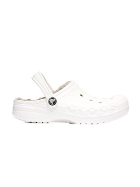 Crocs Crocs Klapki Baya Lined Clog Kid's Biały