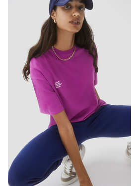 Sprandi Sprandi Marškinėliai AW21-TSD006 Violetinė Regular Fit