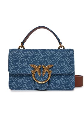 Pinko Pinko Handtasche Love One Mini Light AI 23-24 PLTT 100204 A138 Blau