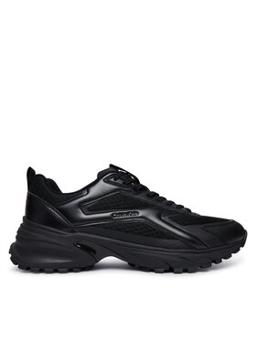 Calvin Klein Calvin Klein Tenisice Hike Runner Ckstripe Met Mix Mat HM0HM02341 Crna