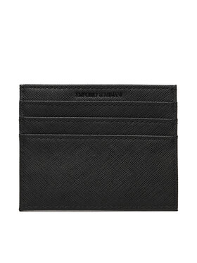 Emporio Armani Set Etui Za Kreditne Kartice In Obesek Za Ključe Y4R606 Y138E 81072 Črna