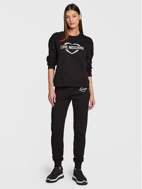 LOVE MOSCHINO LOVE MOSCHINO Tepláková souprava W002601M 4055 Černá Regular Fit
