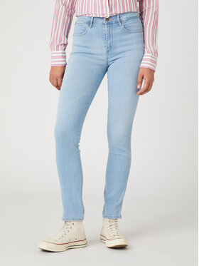 Wrangler Wrangler Джинси W26LCY37L 112332358 Блакитний Slim Fit