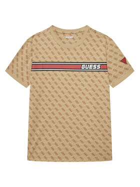 Guess Guess Marškinėliai L4YI47 J1314 Smėlio Regular Fit