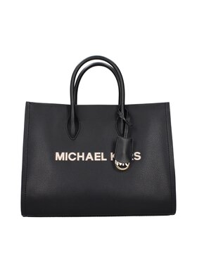 Michael Kors Michael Kors Torebka Black Leather Hand Czarny