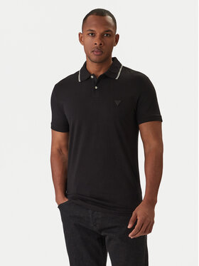 Guess Guess Polo M6RP66 J1314 Czarny Regular Fit