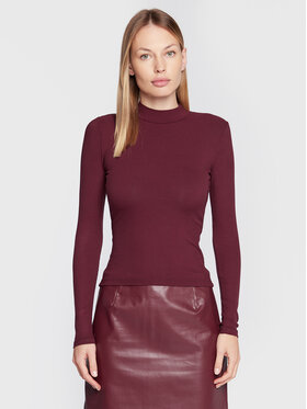 Cotton On Cotton On Bluza 2054051 Bordo rdeča Regular Fit
