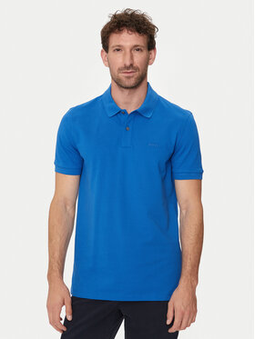 BOSS Boss Поло Pallas 50468301 Голубий Regular Fit