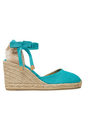 Castañer Castañer Espadrilles Carina/8/002 021642 Türkizkék