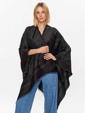 Pinko Pinko Poncho Pedante 100527 A0K6 Nero Relaxed Fit