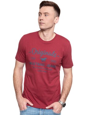 Mustang Mustang T-shirt ALEX C PRINT Rosso Regular Fit